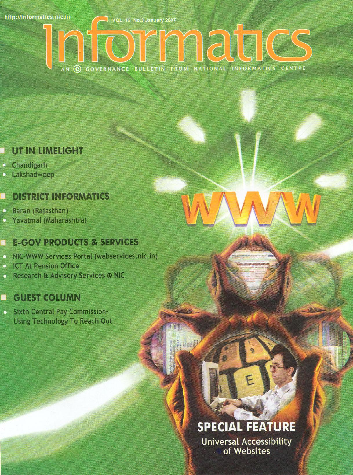 January 2007 cover