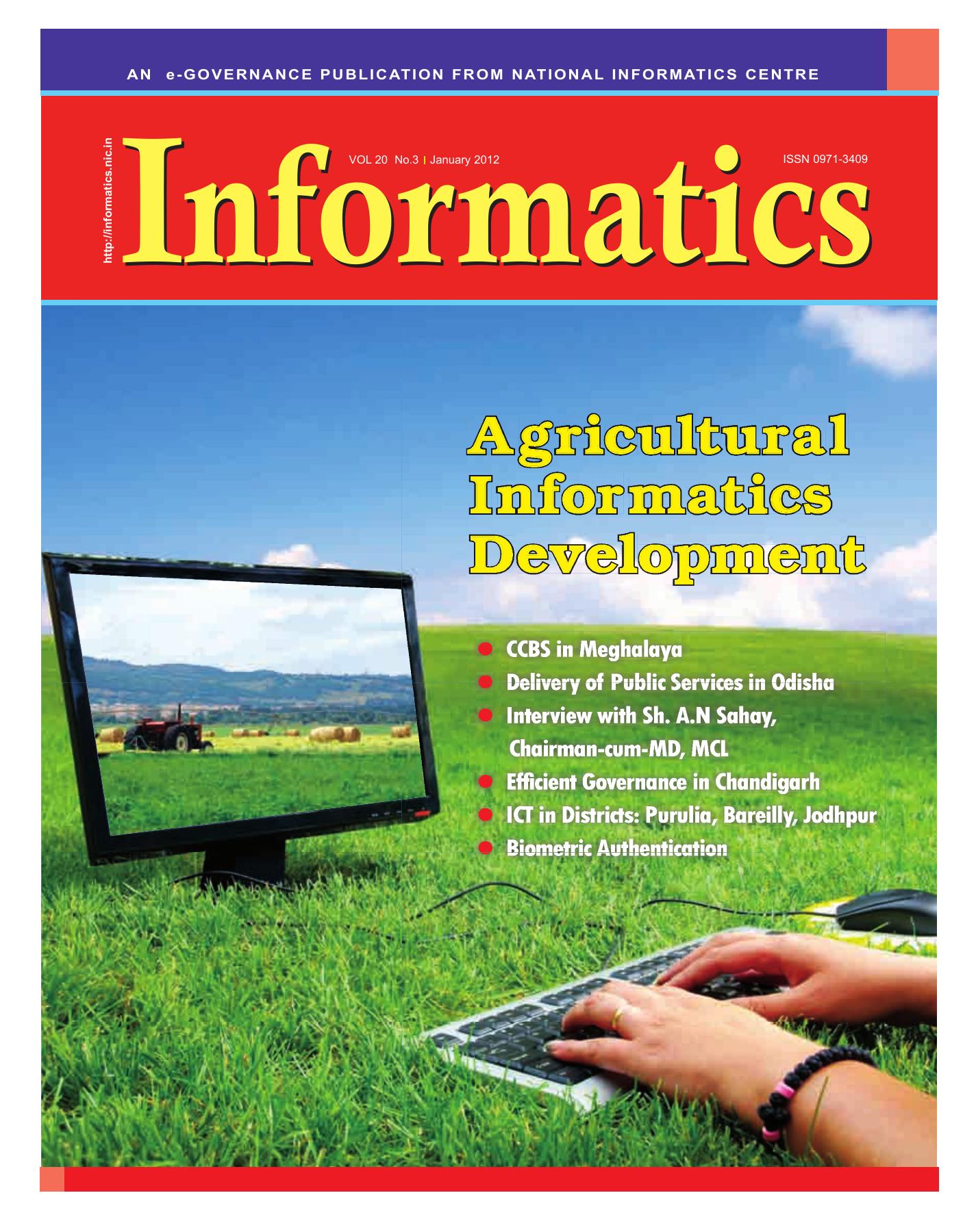 January 2012 cover