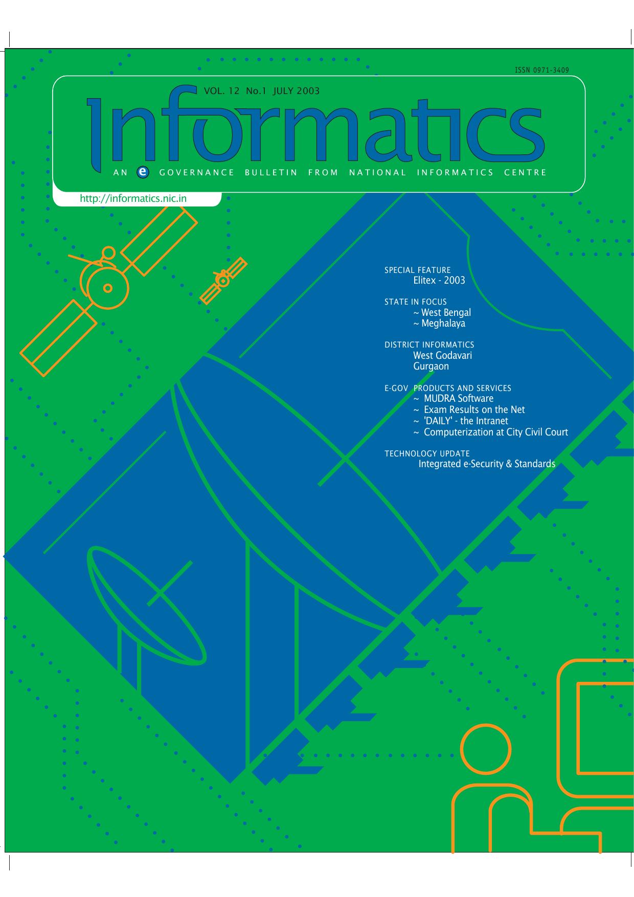 July 2003 cover