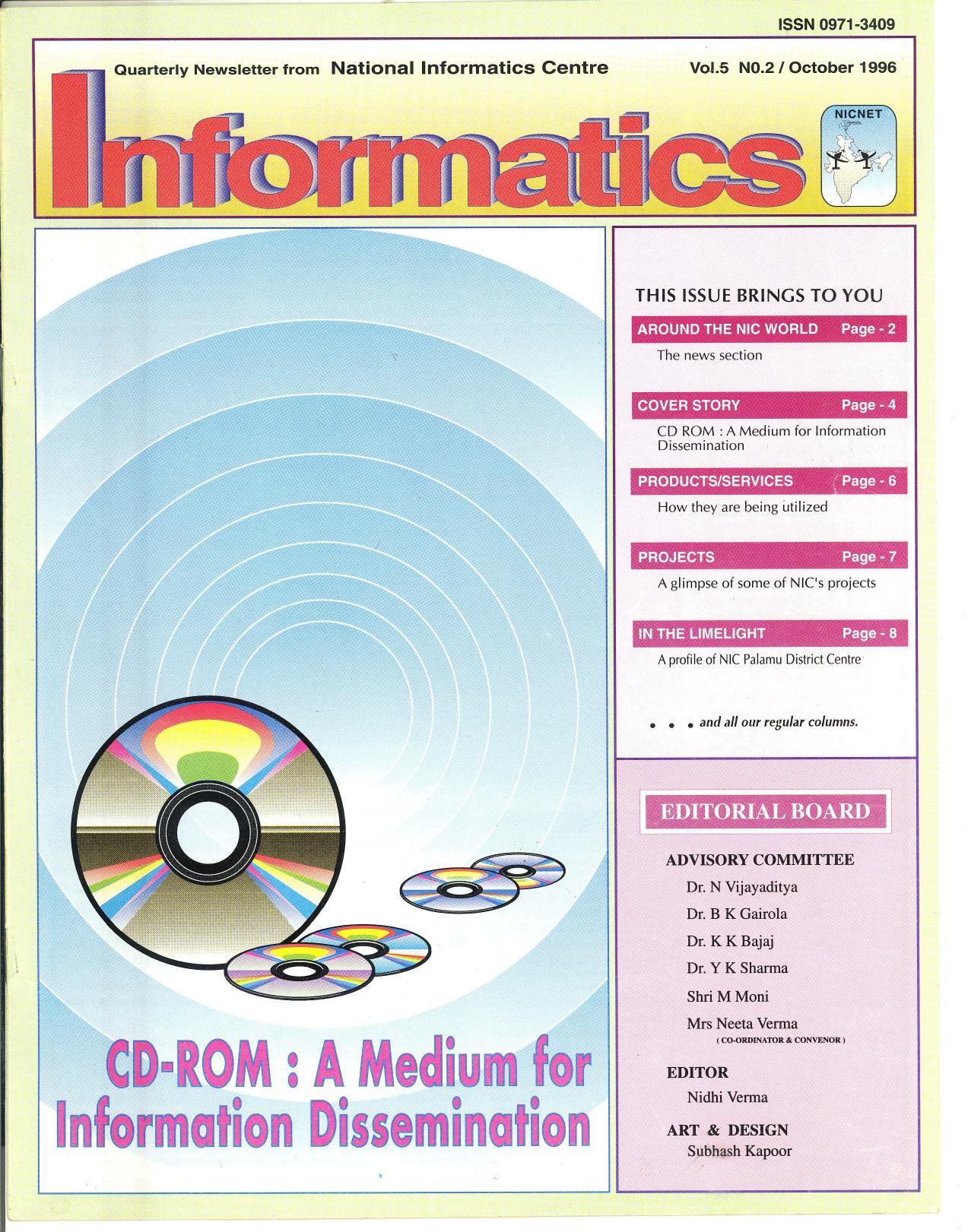October 1996 cover