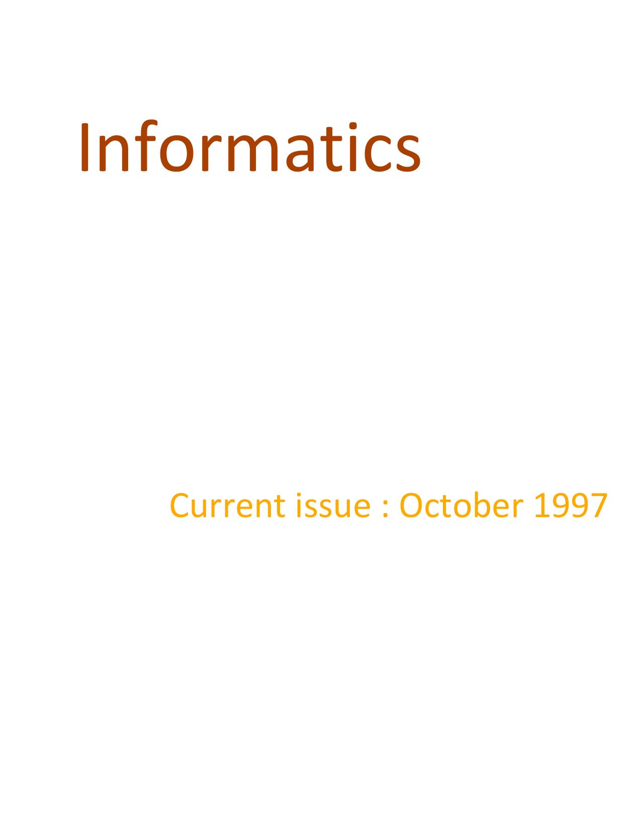 October 1997 cover