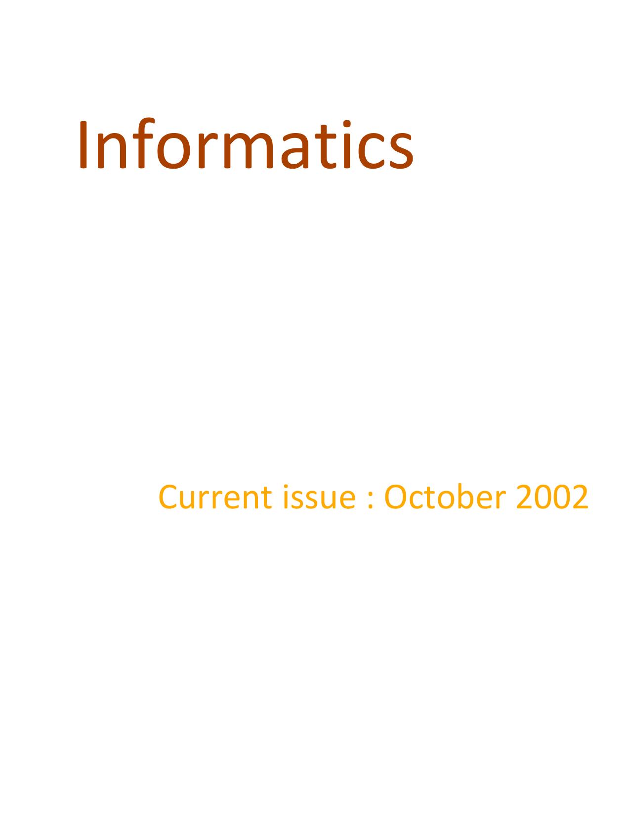 October 2002 cover