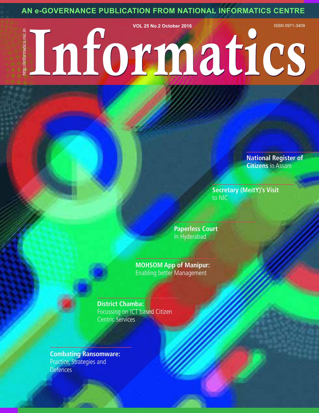 October 2016 cover