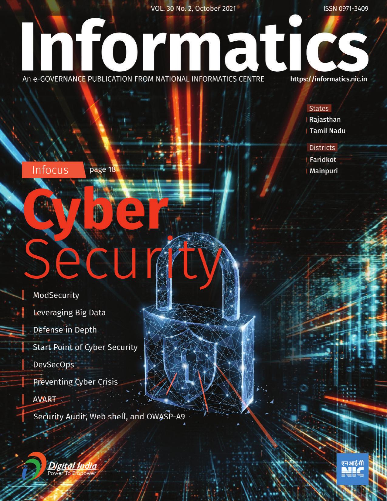 October 2021 cover